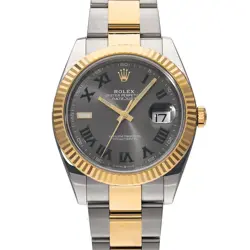 ROLEX DATEJUST 41 126333 SLATE WATCH 671997
