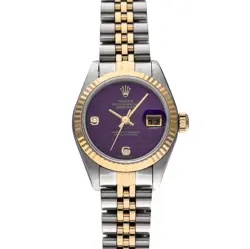 ROLEX DATEJUST 79173 SUGILITE/DIAMOND WATCH 667363