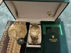 ROLEX OYSTER GOLD WATCH *READ*