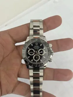 ROLEX DAYTONA 116500LN STAINLESS STEEL BLACK DIAL (2023 FULL-SET)