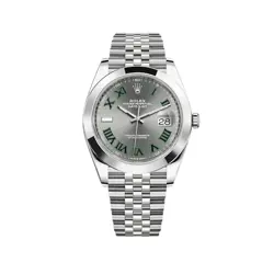 ROLEX DATEJUST 41 126300 'WIMBLEDON' STAINLESS STEEL SLATE DIAL JUBILEE (2023)