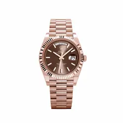 ROLEX DAY-DATE 40 REFERENCE 228235 ROSE GOLD CHOCOLATE DIAL (2024)