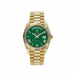 GREEN ROMAN NUMERALS