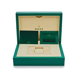 Rolex Day-Date 40 228398TBR Yellow Gold Onyx Baguette Diamond Dial Baguette