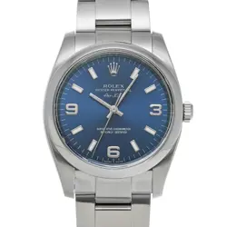 ROLEX AIR-KING 114200 BLUE WATCH 670686