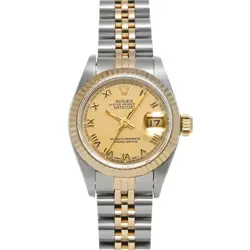 ROLEX DATEJUST 69173 CHAMPAGNE WATCH 672331