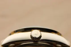 ROLEX LADIES PRESIDENT 69178 FACTORY RUBY STRING DIAMOND DIAL 18K GOLD WATCH
