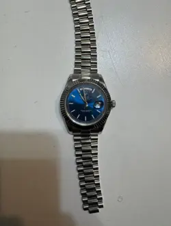 FLUTED BEZEL BLUE