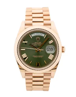ROLEX DAY-DATE 40 / OLIVE DIAL / 2023 / 228235