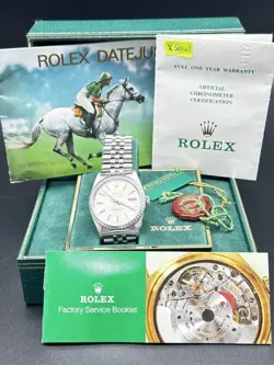 ROLEX GENT'S WRISTWATCH 16220 STAINLESS OYSTER PERPETUAL DATEJUST (AD2003730)