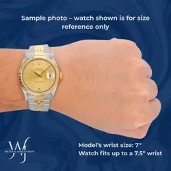 TWO-TONE WHITE DIAL