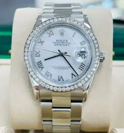 DIAMOND BEZEL ROMAN