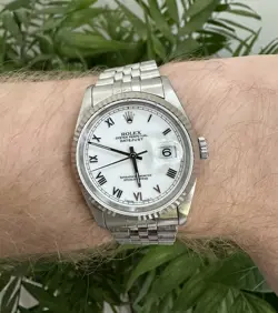 NUMERALS DIAL STAINLESS