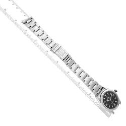 ROLEX EXPLORER I BLACK DIAL STEEL AUTOMATIC MENS WATCH 14270