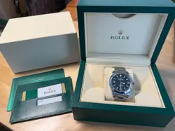 ROLEX EXPLORER I 39MM -  MK2 FULL LUME - 214270 - BOX & PAPERS