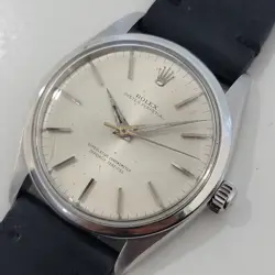 ROLEX OYSTER PERPETUAL REF 1002 34MM MENS AUTOMATIC 1960S VINTAGE SWISS RA143