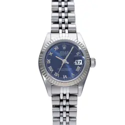 ROLEX DATEJUST 69174 BLUE WATCH 665181