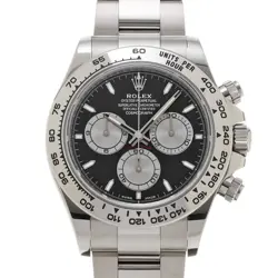 ROLEX COSMOGRAPH DAYTONA 126509 BRIGHT BLACK/STEEL WATCH 673542