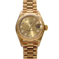 ROLEX DATEJUST 69178G CHAMPAGNE/DIAMOND WATCH 666585
