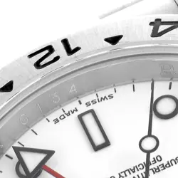 Rolex Explorer II Polar Parachrom Hairspring Steel Mens Watch 16570