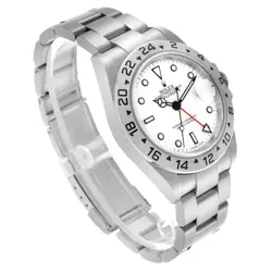 Rolex Explorer II Polar Parachrom Hairspring Steel Mens Watch 16570