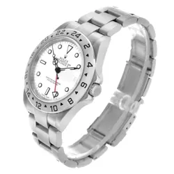 Rolex Explorer II Polar Parachrom Hairspring Steel Mens Watch 16570