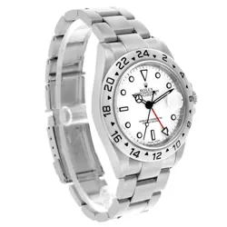 Rolex Explorer II Polar Parachrom Hairspring Steel Mens Watch 16570