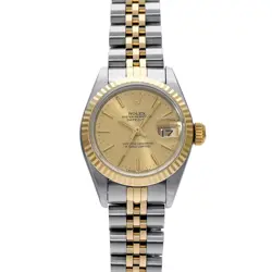 ROLEX DATEJUST 69173 CHAMPAGNE WATCH 667814