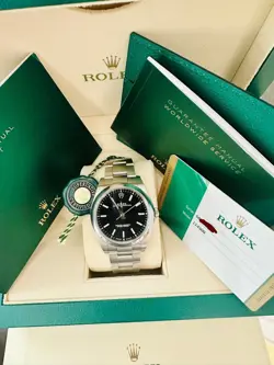 MEN’S 2021 STAINLESS ROLEX OYSTER PERPETUAL 39MM REF 114300 ~ BOX & PAPERS