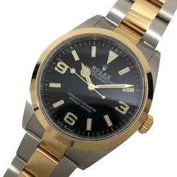 ROLEX EXPLORER 36 RANDOM SERIAL 124273 K18YG/SS AUTOMATIC #OK360