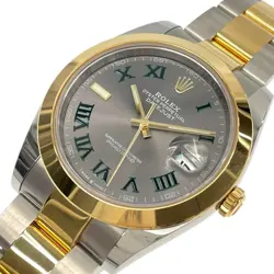ROLEX DATEJUST 41 SLATE 126303 K18/SS #OK245