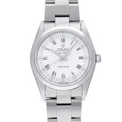 ROLEX AIR-KING 14000 WHITE WATCH 673983