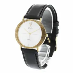 ROLEX 3757 CELLINI K18YG CAL 1600 MANUAL WINDING _886176