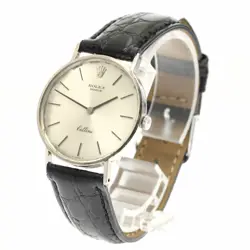 ROLEX 3833 CELLINI K18WG CAL 1600 MANUAL WINDING _886933