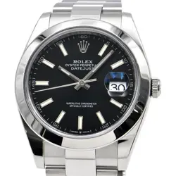 ROLEX DATEJUST 41 126300 BLACK AUTOMATIC 917608