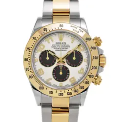 ROLEX COSMOGRAPH DAYTONA 116523 IVORY/BLACK WATCH 667858