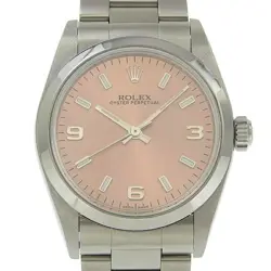 ROLEX OYSTER PERPETUAL A SERIAL 77080 UNISEX WATCH FROM JAPAN G0608