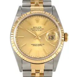 AUTHENTIC ROLEX DATEJUST 16233 SSXYG AUTOMATIC #X  #270-004-055-1699