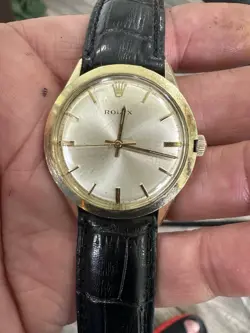 ROLEX 1520, 14K GOLD FILLED.  THE MOVEMENT WORKS.