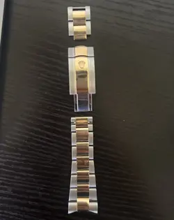 ROLEX DATEJUST TWO TONE BRACELETE REF # 116333 /126333