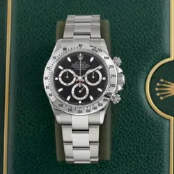 ROLEX FACTORY SERVICED COSMOGRAPH DAYTONA 116520 BLACK