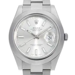 ROLEX DATEJUST II 116300 SILVER RANDOM NUMBER SECOND HAND MENS
