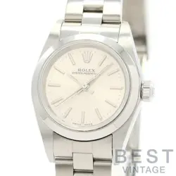 ROLEX OYSTER PERPETUAL 24 76080 WOMEN SILVER SS WATCH OYSTER PERPETUAL 24 SILVE