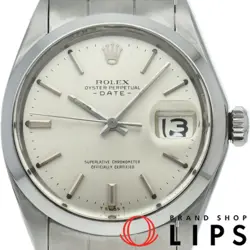 ROLEX OYSTER PERPETUAL DATE ANTIQUE OYSTER PERPETUAL DATE 1500(2) SS MEN WATCH S