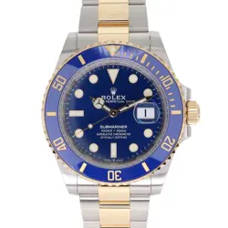 USED ROLEX SUBMARINER DATE 126613LB BLUE CASE SIZE 41.0MM MEN'S WATCH #62249
