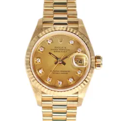 USED ROLEX DATEJUST 69178G GOLD CASE SIZE 26MM LADIES WATCH #63139