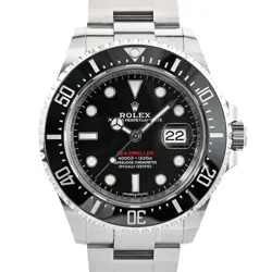 USED ROLEX SEA-DWELLER 126600 BLACK CASE SIZE 43MM MEN'S WATCH #62169