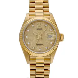 USED ROLEX DATEJUST 69178G CASE SIZE 26×26MM LADIES WATCH #61139