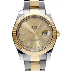USED ROLEX DATEJUST II 116333 CASE SIZE 41×41MM MEN'S WATCH #6149