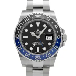 USED ROLEX GMT-MASTER II 116710BLNR BLACK CASE SIZE 40×40MM MEN'S WATCH #61169